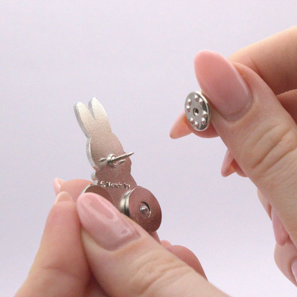 Miffy on Bicycle Pin Badge - Image 6