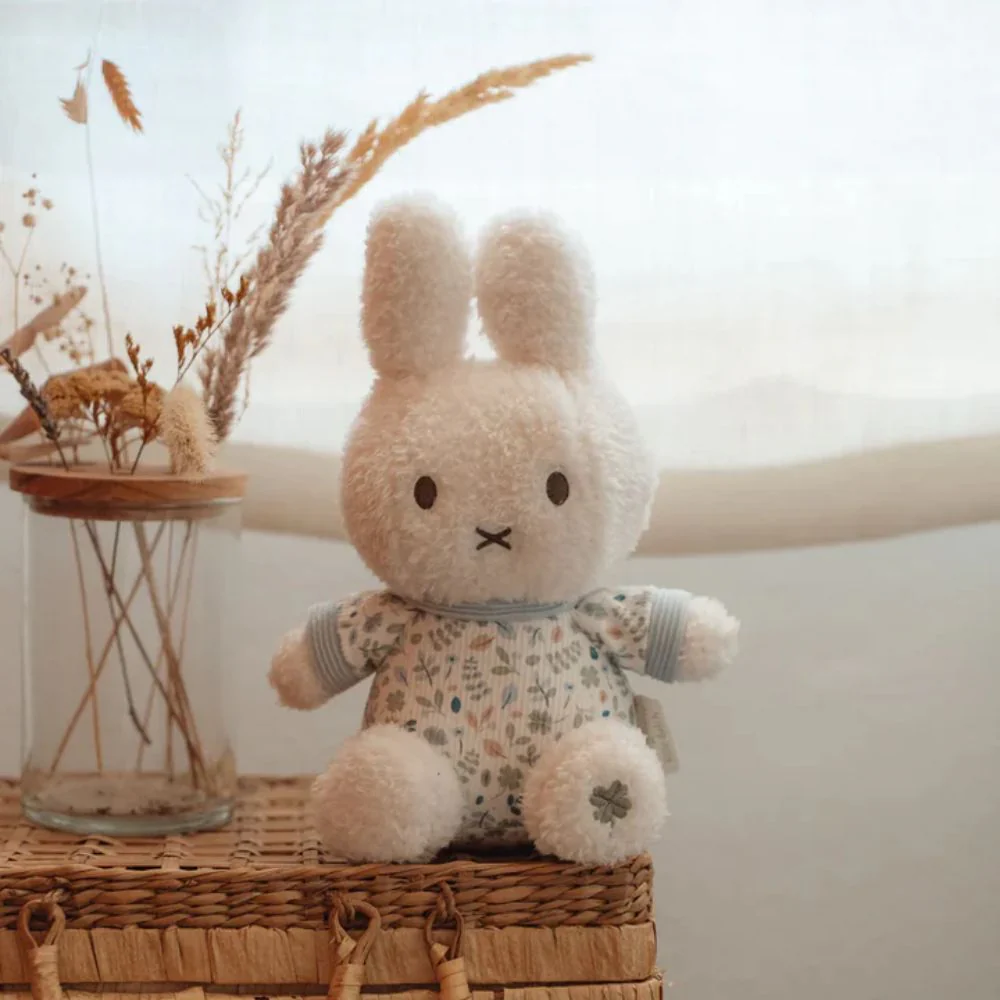 Miffy x Little Dutch Cuddle Plush 30cm – “Lucky Leaves” - Image 3